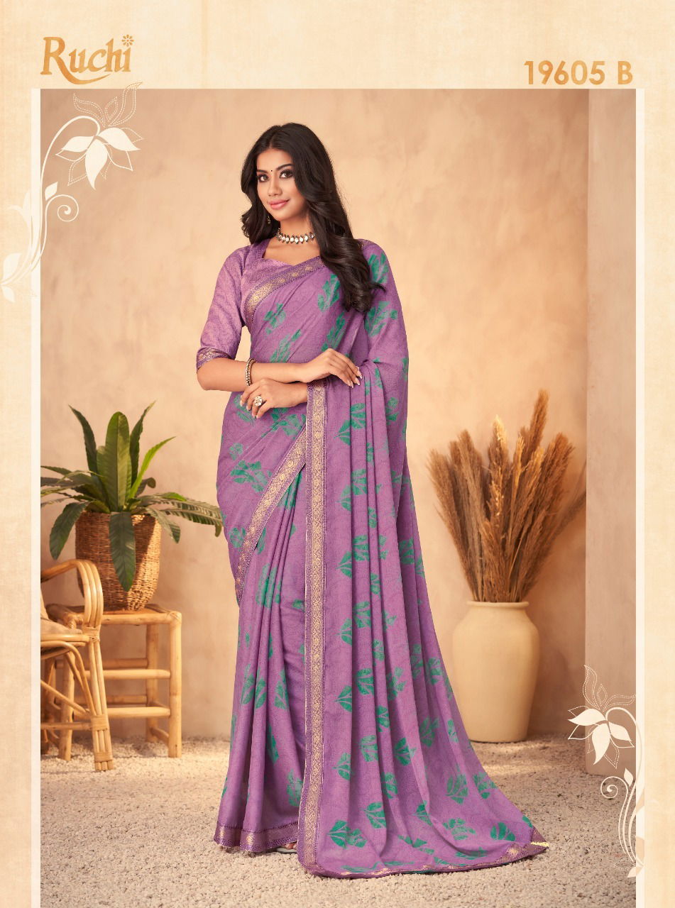 Chandni 3rd Edition Ruchi Wholesale Daily Wear Sarees Catalog